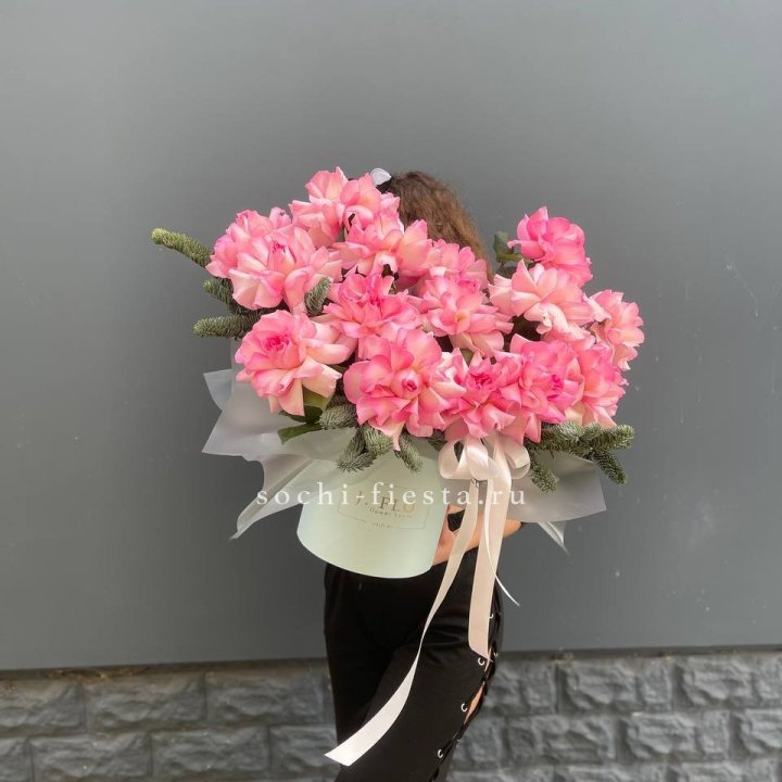 Бокс из 15 французских роз в Стерлитамаке