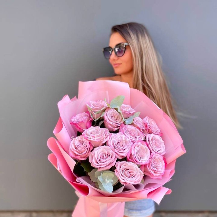 Букет розовых роз 2 в Стерлитамаке