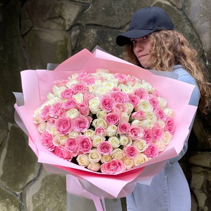 101 роза Миксбери в Стерлитамаке