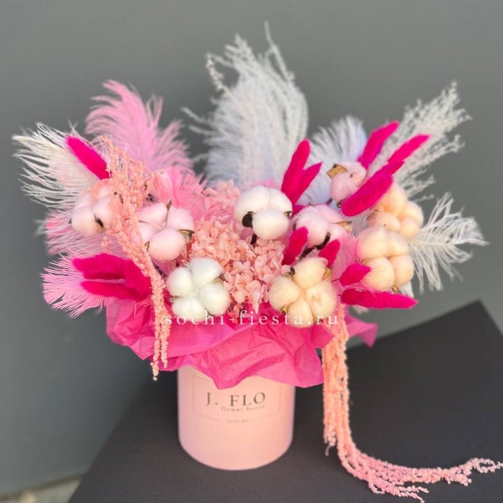 Авторский бокс с сухоцветами №1 в Стерлитамаке