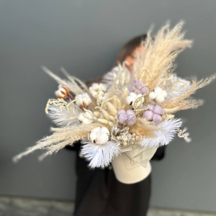 Авторский бокс с сухоцветами №3 в Стерлитамаке