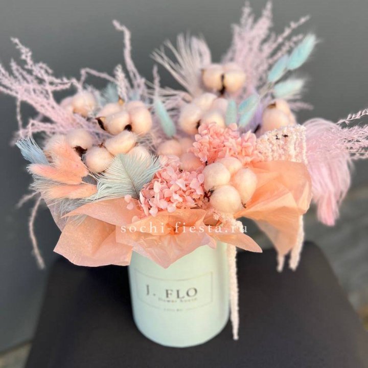 Авторский бокс с сухоцветами №3 в Стерлитамаке