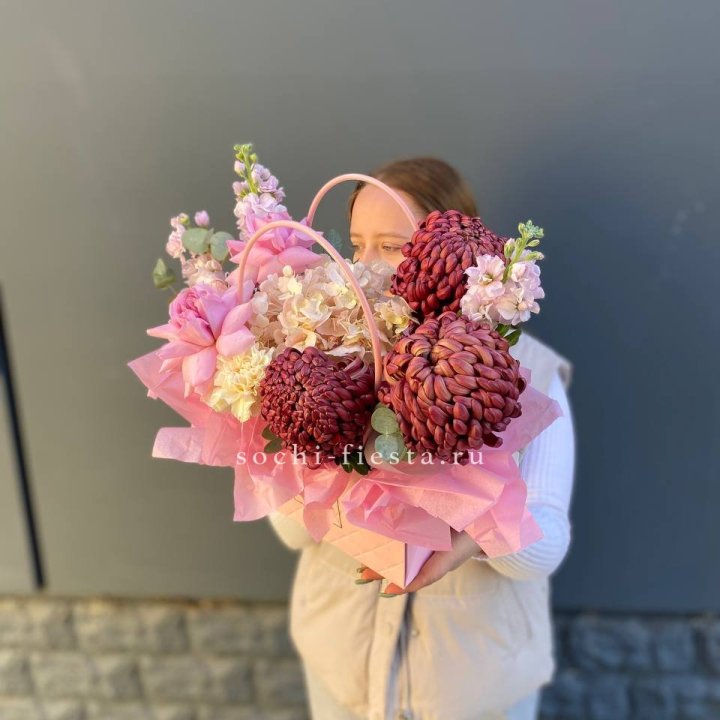 Сумочка нежная с бигуди в Стерлитамаке