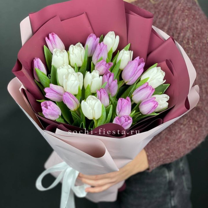 25 тюльпанов микс в Стерлитамаке