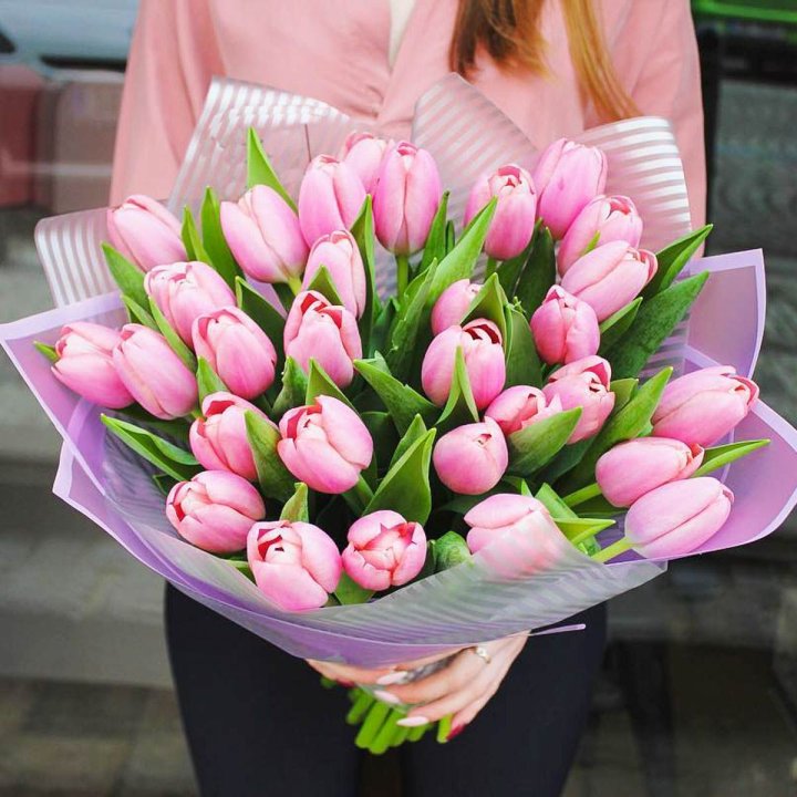25 тюльпанов "Айс крем" в Стерлитамаке