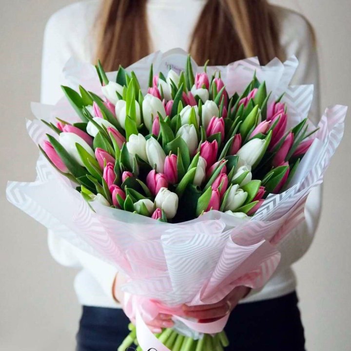 Букет тюльпанов "Лолита" в Стерлитамаке