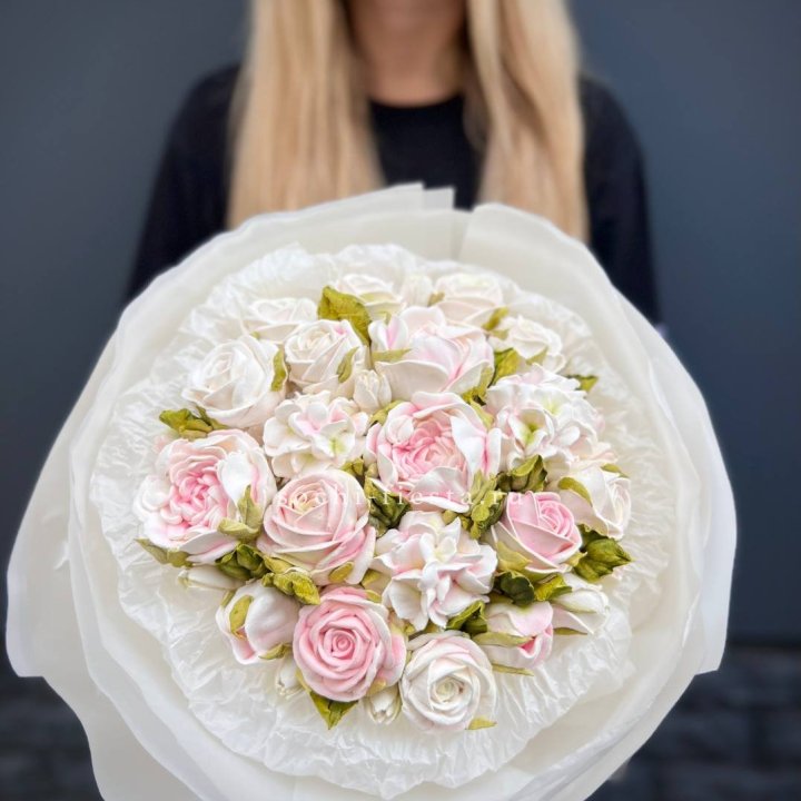 Сладкий букет из ЗЕФИРА нежный в Стерлитамаке